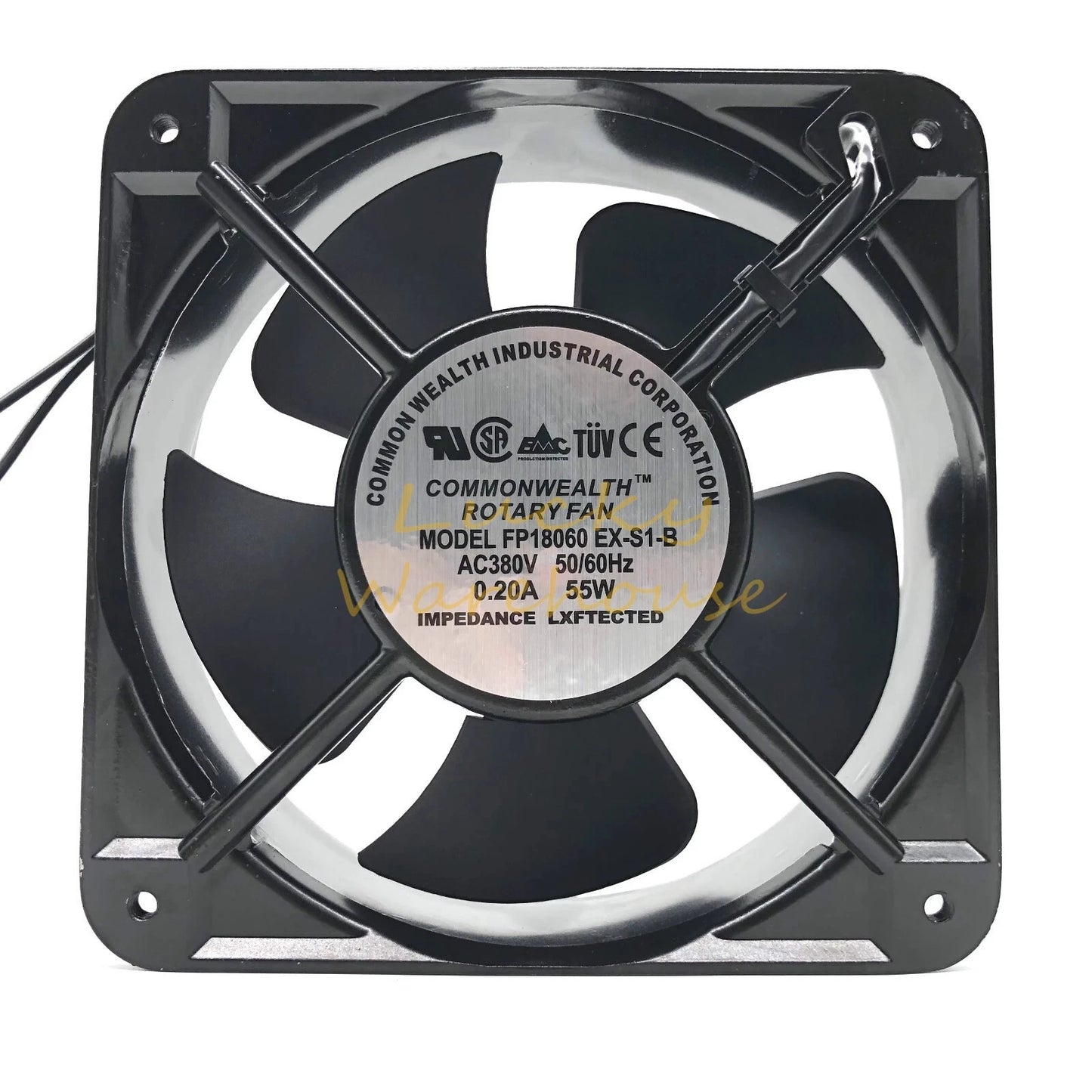 1PCS FP18060 EX-S1-B AC380V 0.2A 55W Axial Cooling Fan
