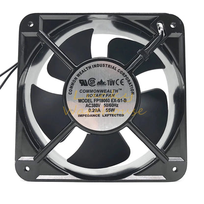 1PCS FP18060 EX-S1-B AC380V 0.2A 55W Axial Cooling Fan