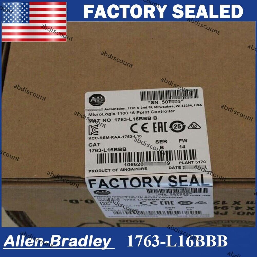 Allen Bradley MicroLogix 16 Point Controller PLC PC - ALLEN BRADLEY