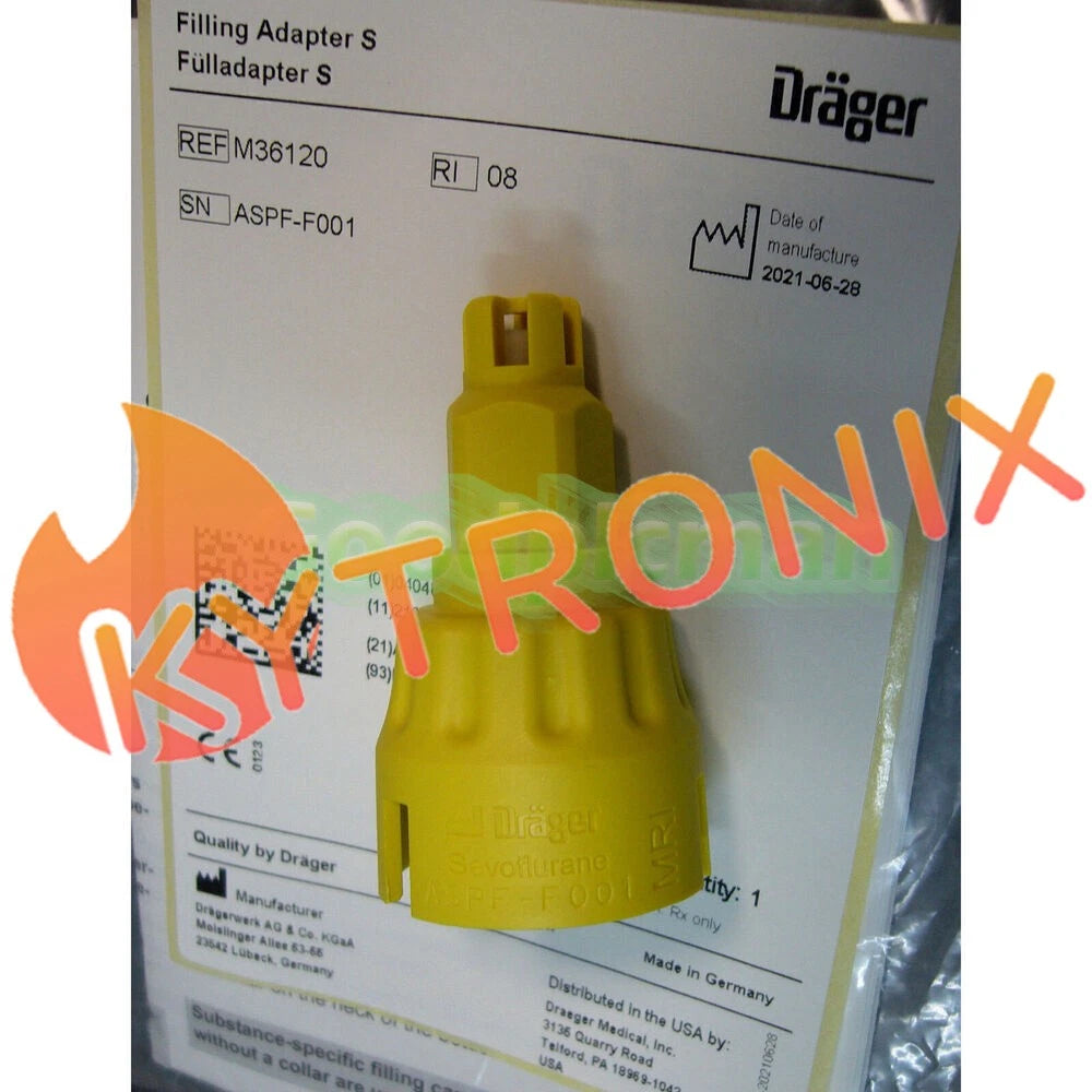 1pcs M36120 For Drager Fill Adapters Sevoflurane