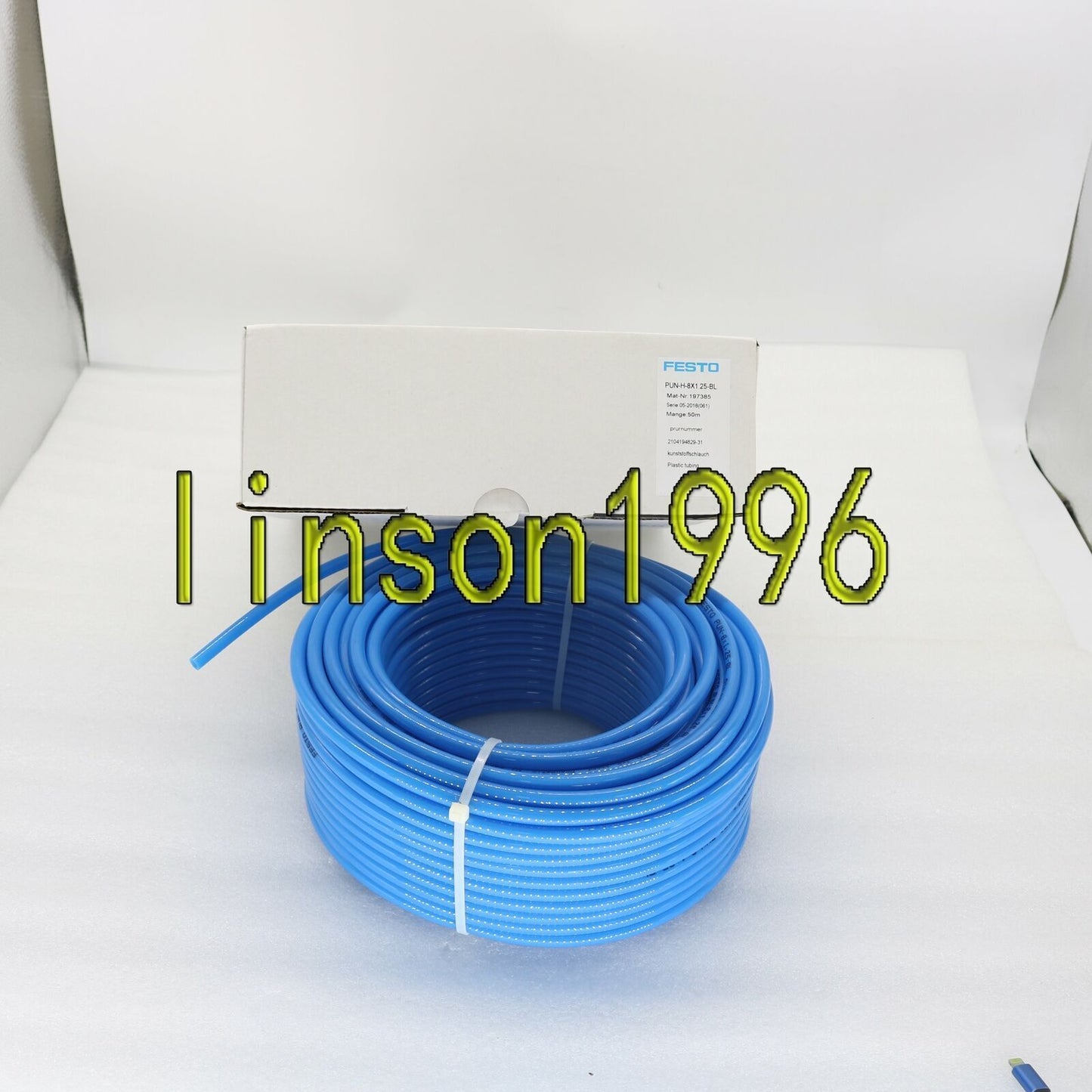 New ONE 50M For Festo PUN-H-8X1/25-BL Model 197385 - FESTO