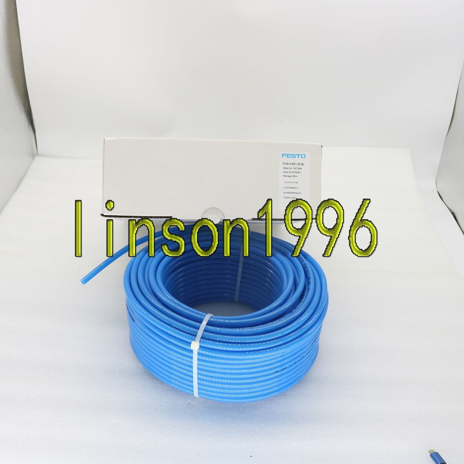 New ONE 50M For Festo PUN-H-8X1/25-BL Model 197385 - FESTO