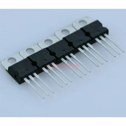 L7805CV L7805 LM7805 ST TO-220 Voltage Regulator 5V 1.5A (5PCS)