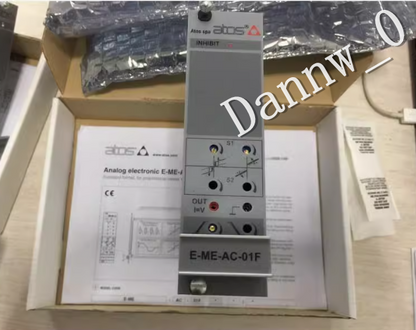 New Atos E-ME-AC-01F hydraulic valve electrical amplifier with high pressure and reliable performance - ATOS