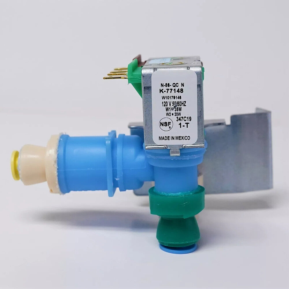 new Refrigerator Water Inlet Solenoid Valve W10179146 for Whirlpool