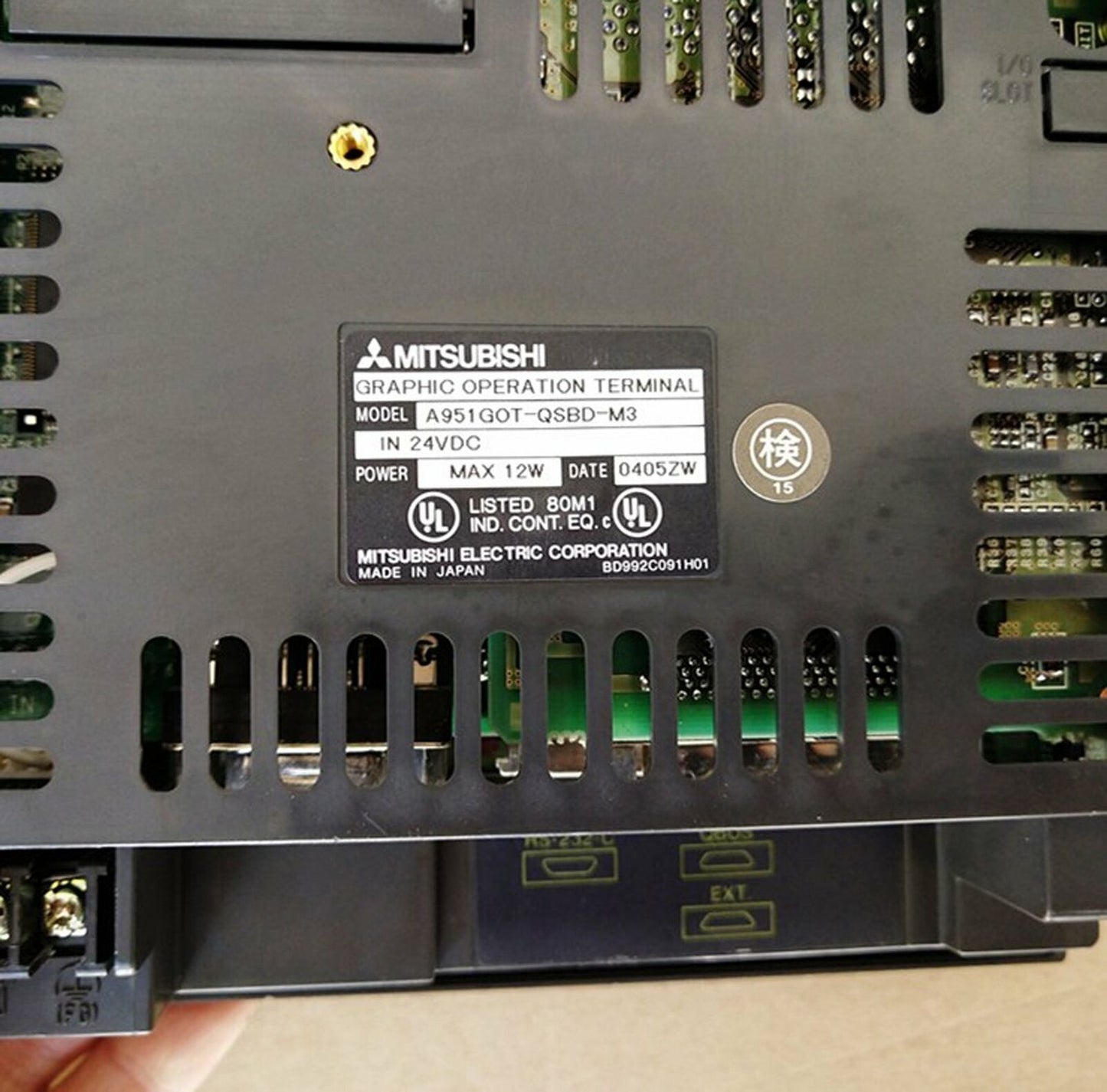 used Mitsubishi touch screen A951GOT-QSBD-M3 - MITSUBISHI