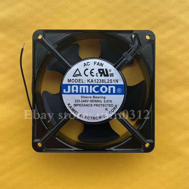 1pcs  JAMICON KA1238L2S1N 220-240V 0.07A 12CM 12038 2-wire AC fan
