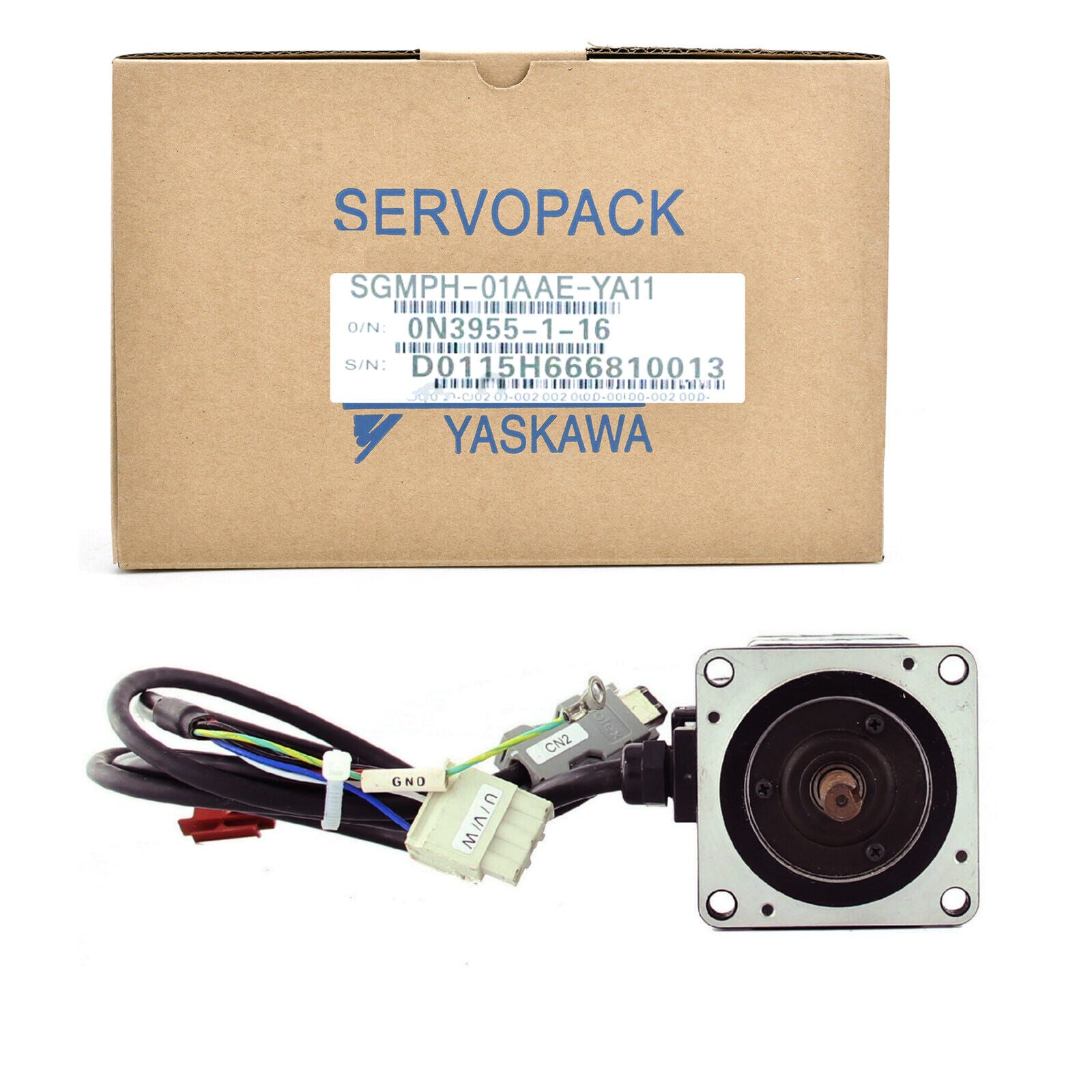 YASKAWA SGMPH-01AAE-YA11 Servo Motor in Box - YASKAWA