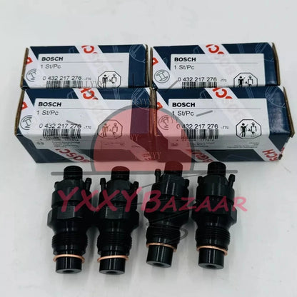 0432217276 4X Turbo Fuel Injectors Fits For 1992-05 65 GMC Chevy Engine 6.5L