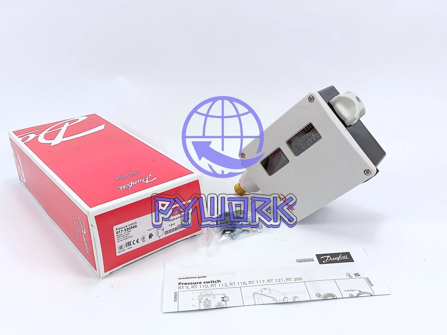 1PCS DANFOSS 017-520366 Pressure switch Fast Free delivery