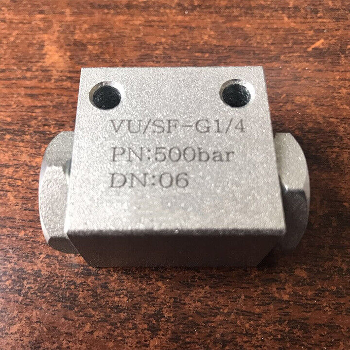 3-Way Female Hydraulic Shuttle Valve VUSF-G1/4 G1 - 1PCS - VUSF