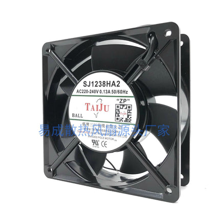 TAIJU SJ1238HA2 AC220-240V 0.13A 50/60Hz 7-blade Cabinet Cooling Fan
