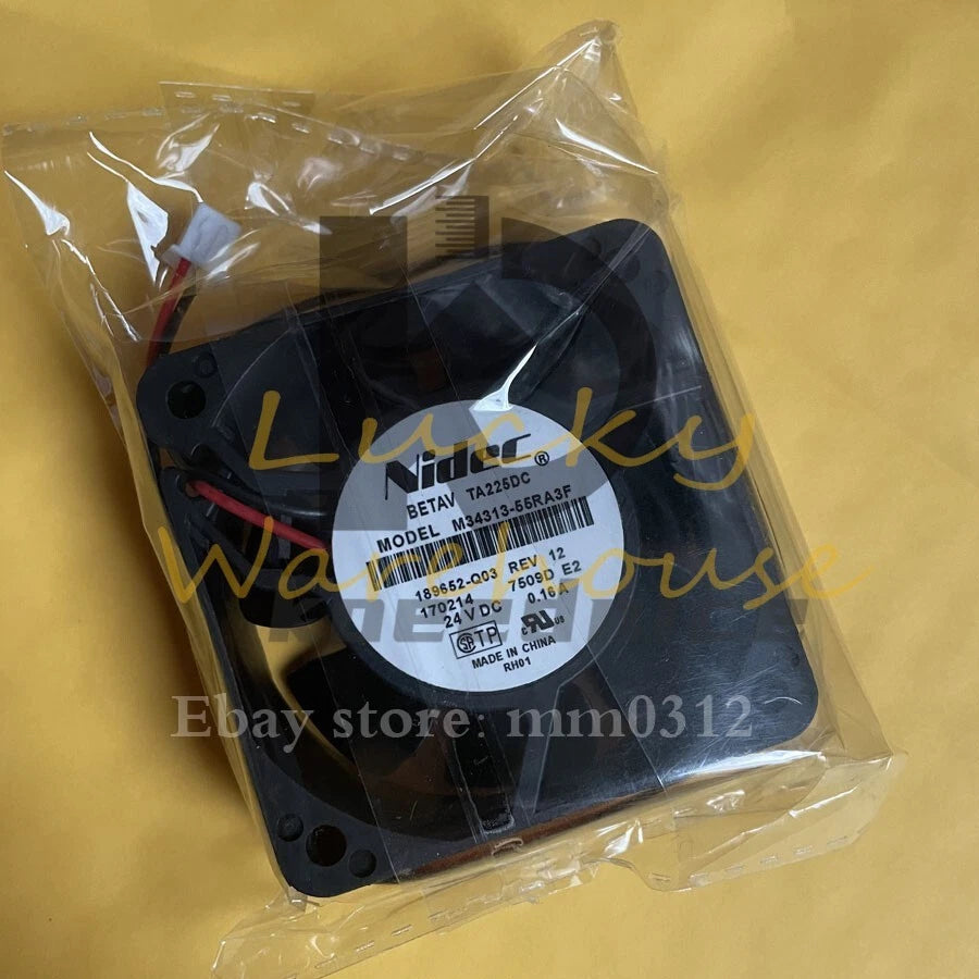 Nidec M34313-55RA3F DC24V 0.16A 6025 2-wire inverter cooling fan
