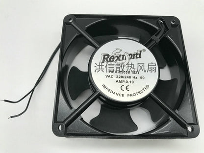1pcs  Rexnord REC-22038 B2T 220/240V HZ50 AMP.0.10A Aluminum frame AC fan