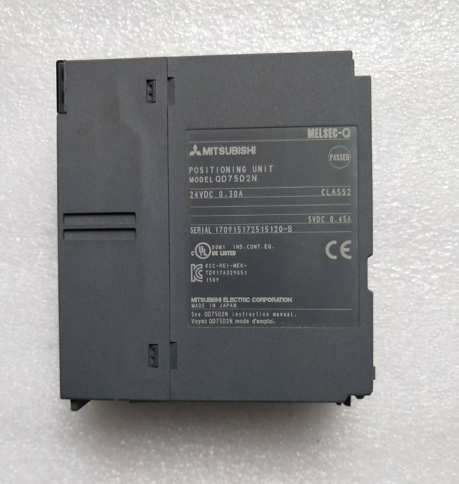 Used Mitsubishi Positioning Module QD75D2N – Tested and Good Condition - MITSUBISHI
