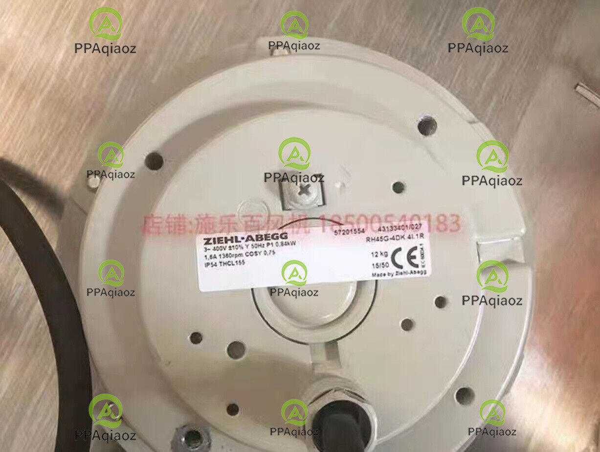 1PCS ZIEHL-ABEGG Centrifugal Fan RH45G-4DK.4I.1R Fast - ZIEHL-ABEGG
