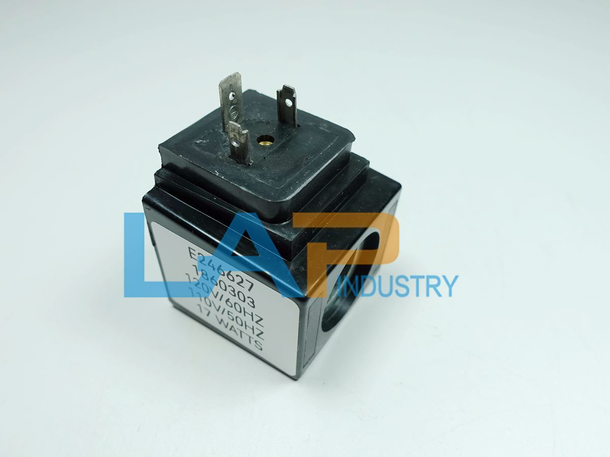 110V Hydraulic Solenoid Valve Coil Replacement E246627 1860303 - OMRON