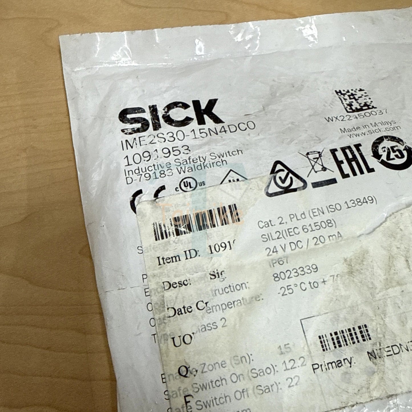 ! Sick IME2S30-15N4DC0 Non-Contact Inductive Safety Switch 1091953