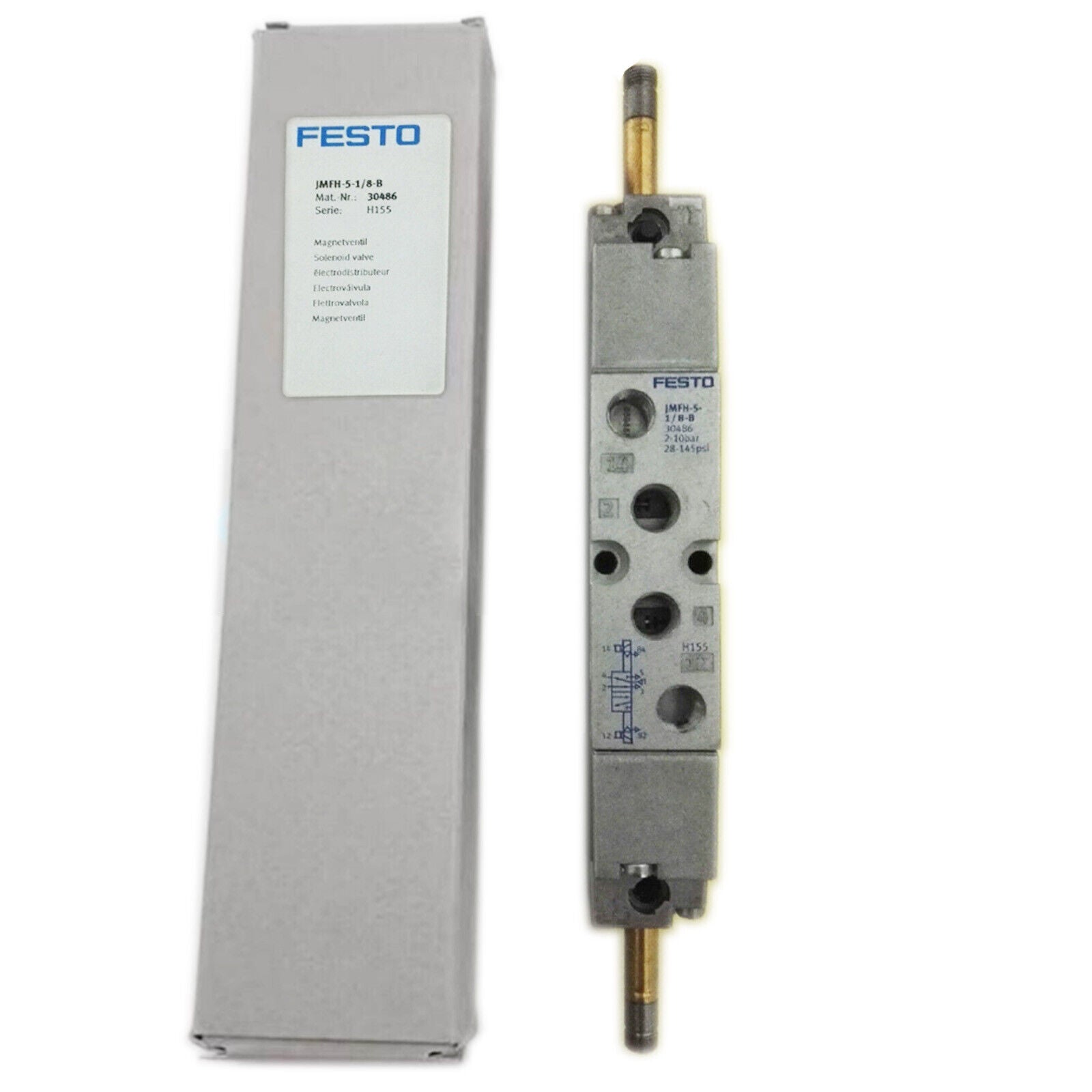 new 1PC  FESTO JMFH-5-1/8-B 30486 Solenoid Valve