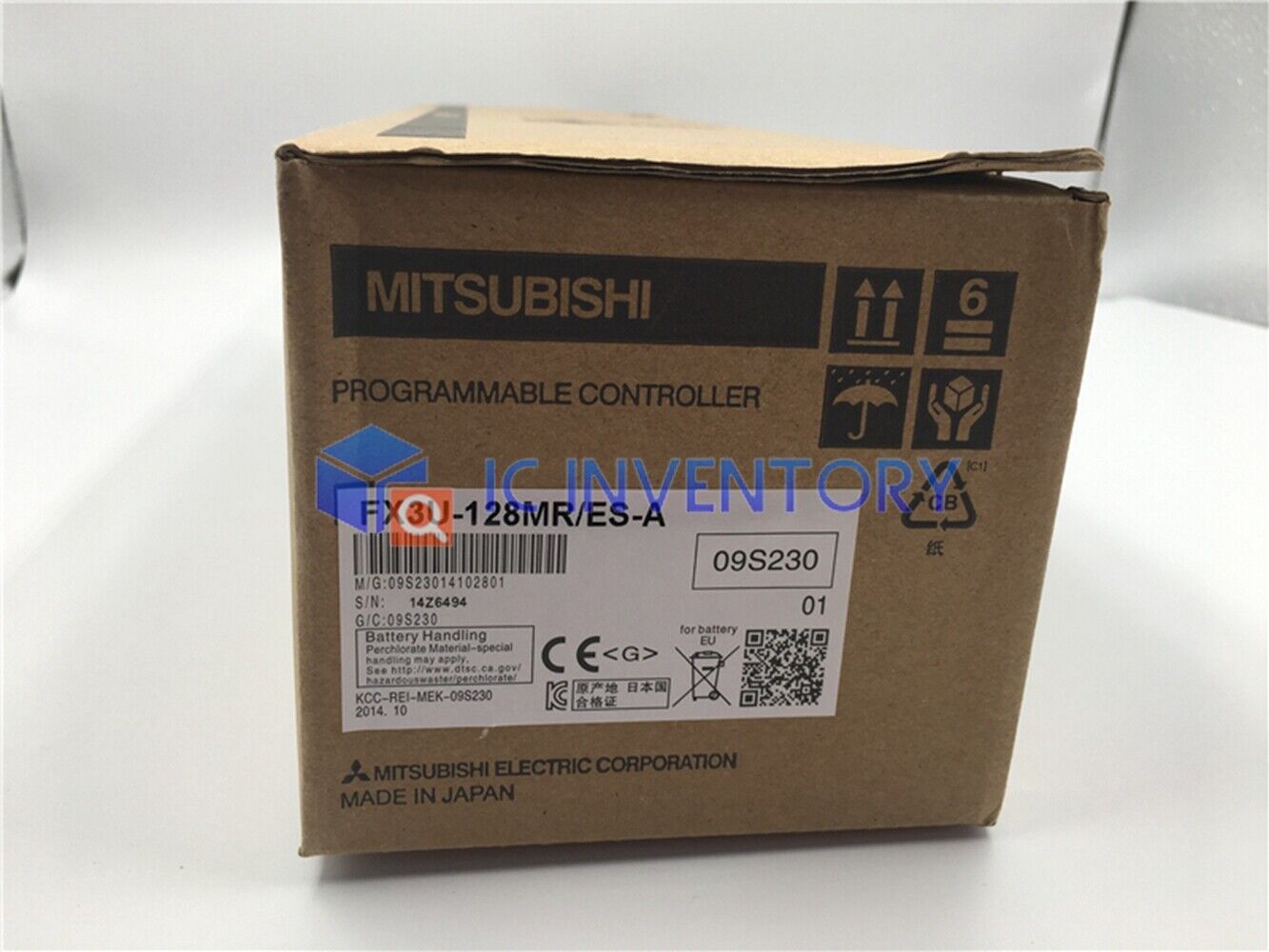 new 1PCS Mitsubishi PLC MODULE FX3U-128MR/ES-A IN BOX - MITSUBISHI