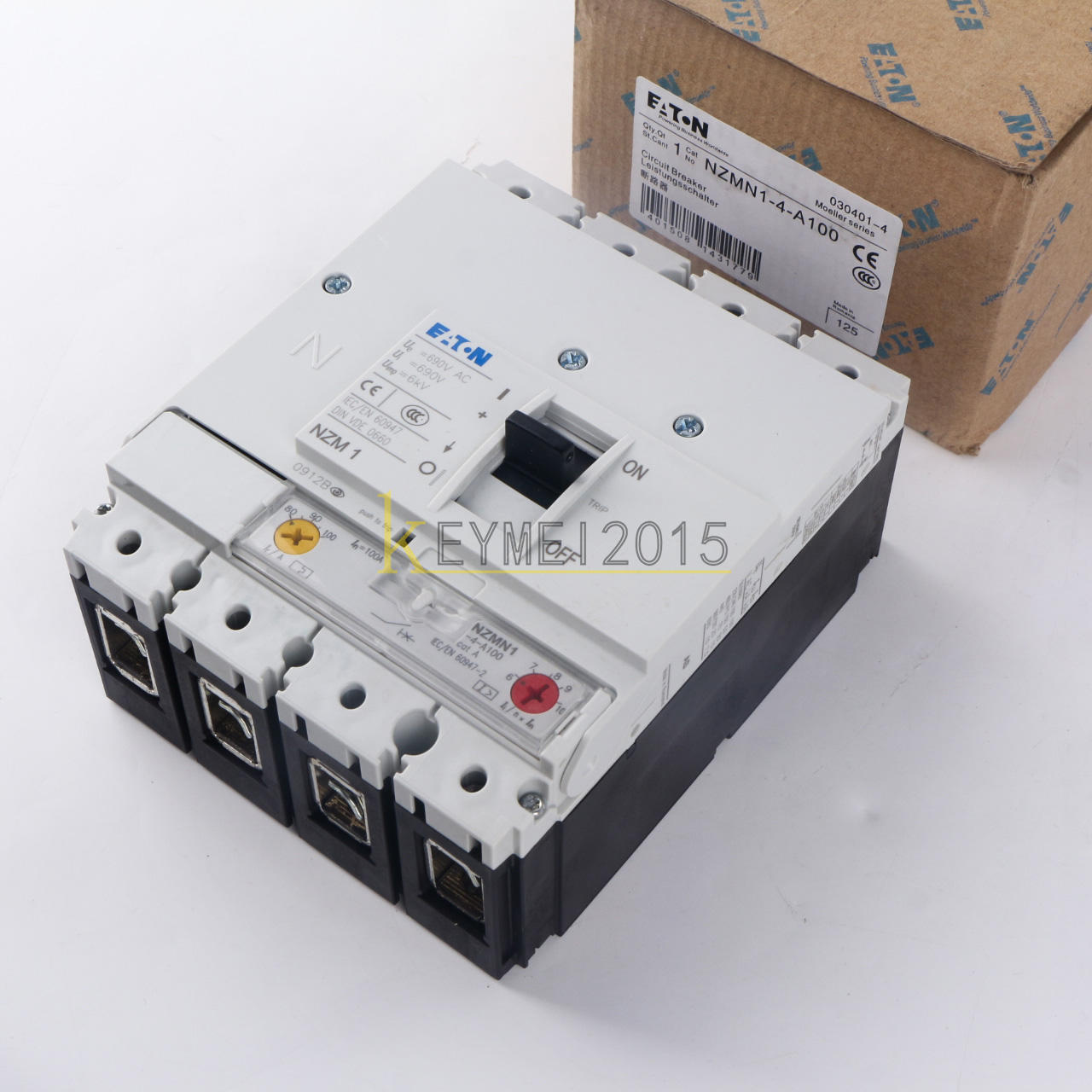 new 1PCS Eaton Circuit breaker NZMN1-4-A100 Eaton