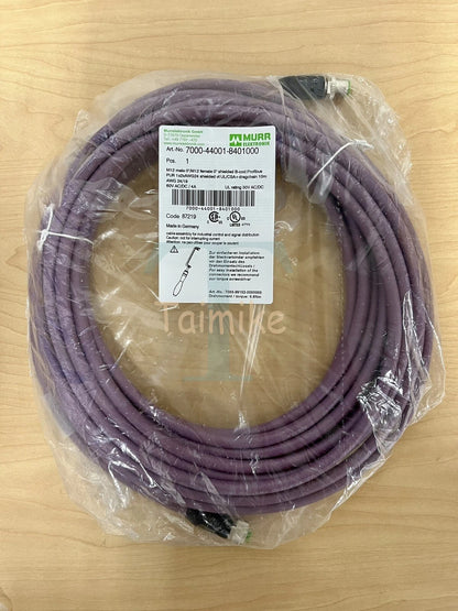 ! Murr 7000-44001-8401000 M12 Male M12 Female Shielded Profibus Cable - 87219