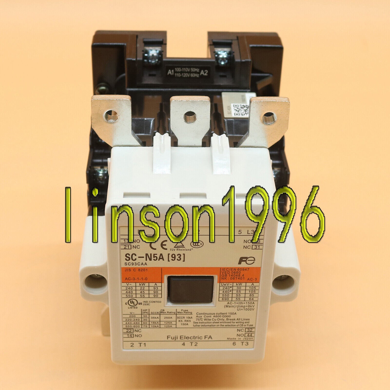 New One For Fujitsu SC-N5A 110V Contactor SCN5A - FUJITSU