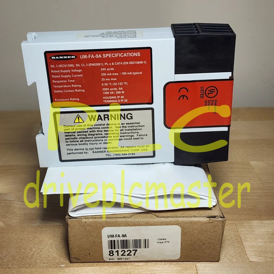 1pc UM-FA-9A BANNER safety relay module UMFA9A #dr