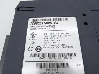 FANUC IC695ETM001 PLC MODULE | High-Performance PLC Module for Industrial Automation | FANUC FANUC IC695ETM001 - FANUC