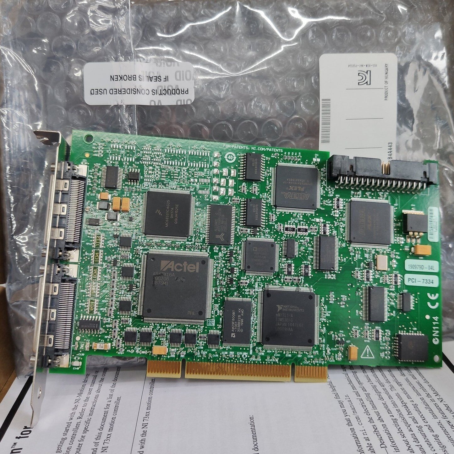 new 1PC NI PCI-7334 Stepper Motor Control Card In Box - NI