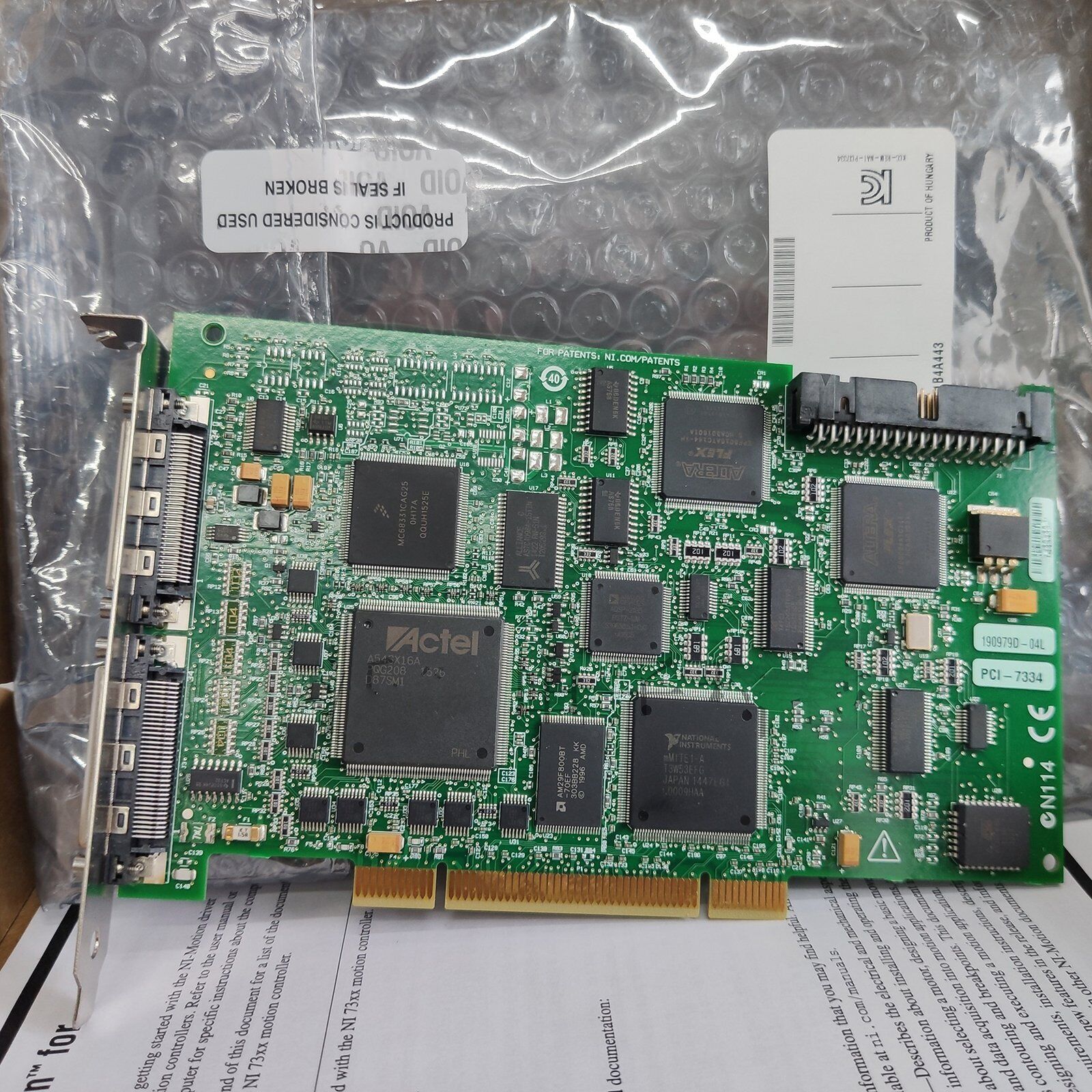 new 1PC NI PCI-7334 Stepper Motor Control Card In Box - NI