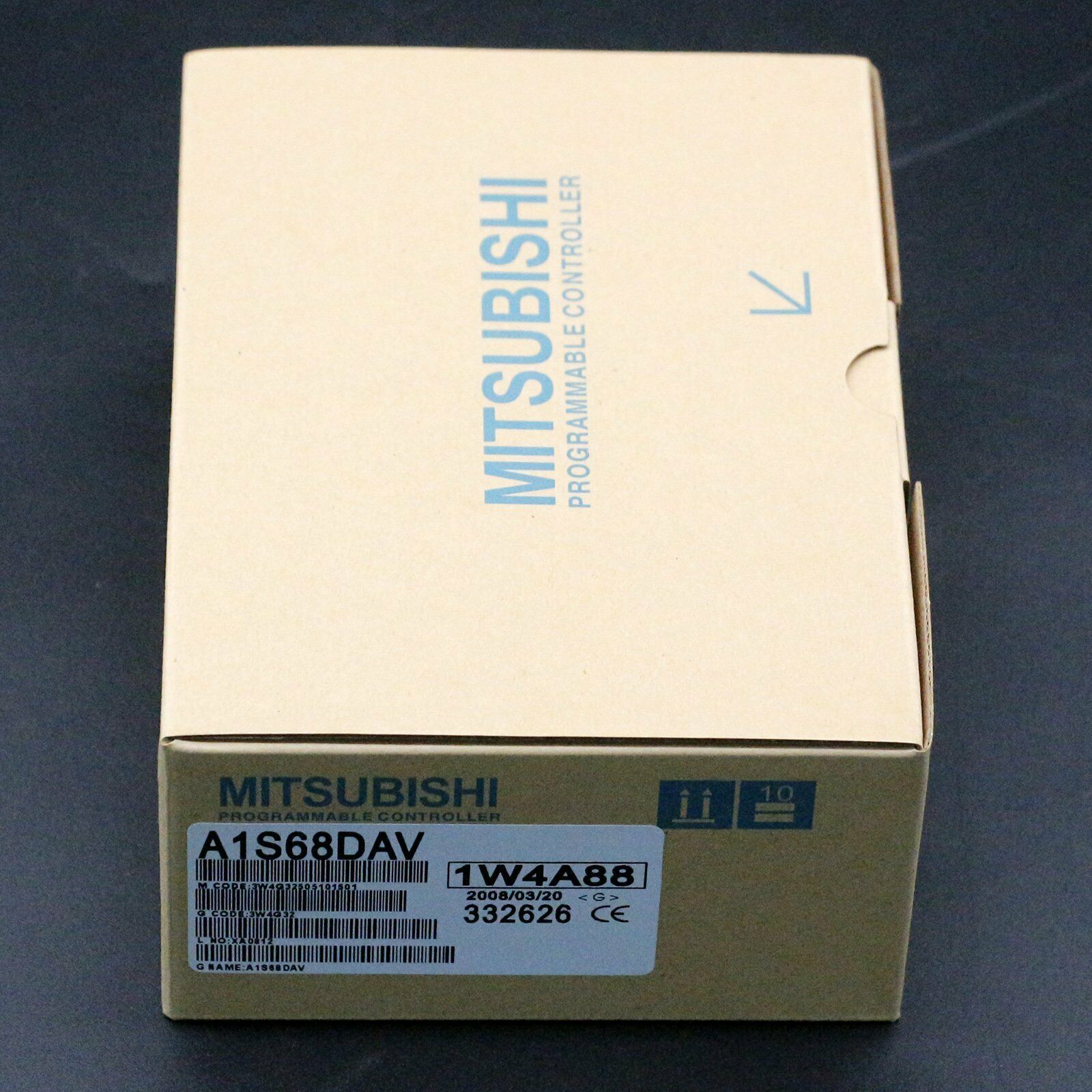 Mitsubishi A1S68DAV Digital-Analog Converter Module One Year - MITSUBISHI