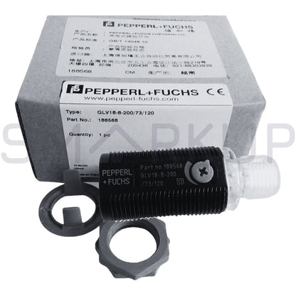 new In Box PEPPERL+FUCHS GLV18-8-200/73/120 Photoelectric Sensor - PEPPERL+FUCHS
