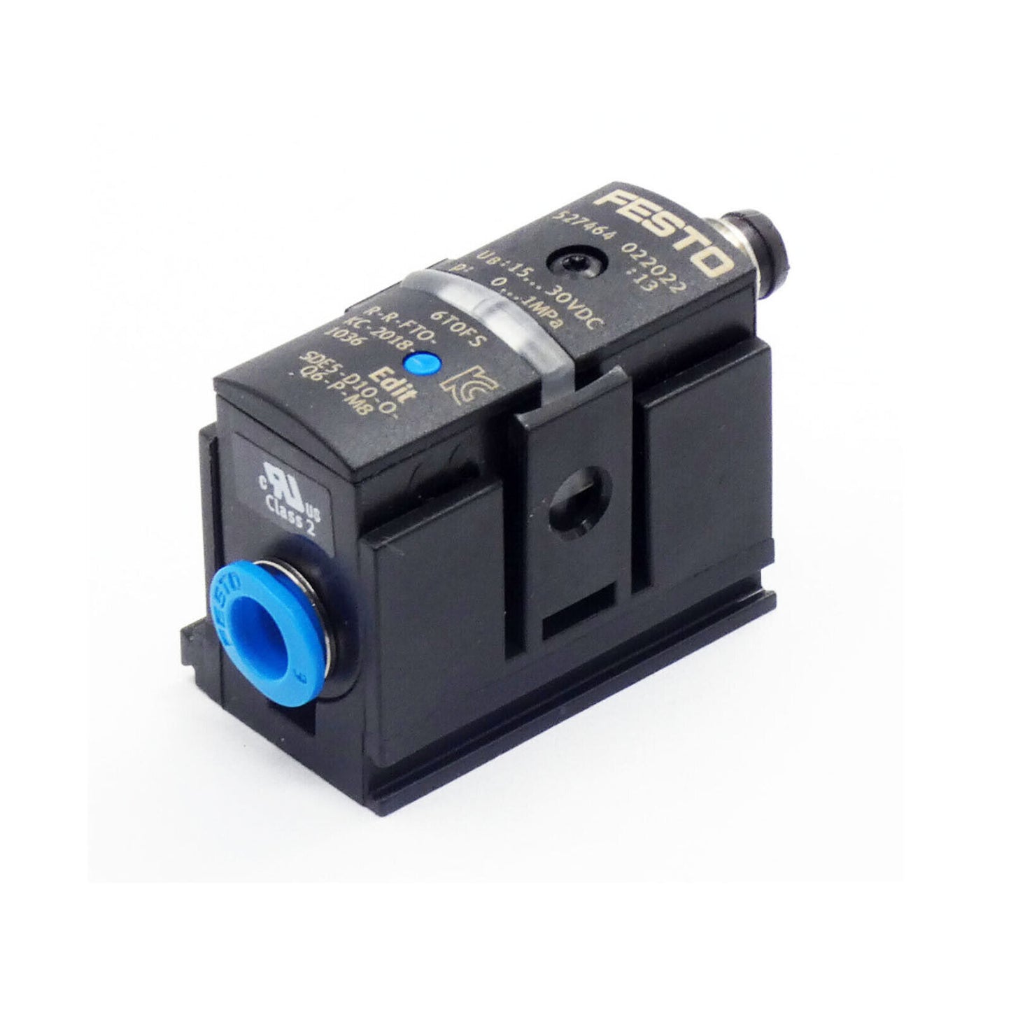 Festo Pressure Sensor SDE5-D10-O-Q6-P-M8 527464 - FESTO