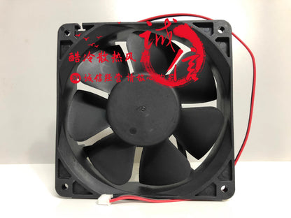 NIDEC B35129-51 12038 DC24V 0.68A 12CM 2-Pin Dual Ball Inverter Cooling Fan