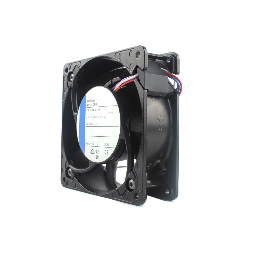 12V 18W waterproof fan DV4112/2NAU 120x120x38mm IP68 - ELECTECH