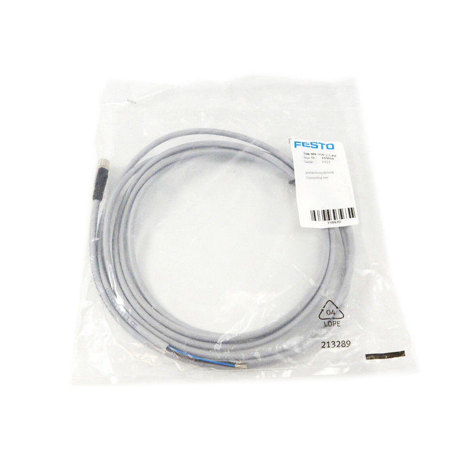 new 1 PCS FESTO plug socket with cable SIM-M8-3GD-2,5-PU 159420 - FESTO