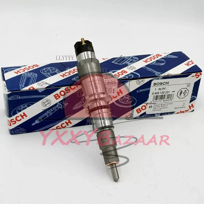 1PCS 0445120231 Cummins 5263262 Fuel Injector For Komatsu PC200-8 QSB6.7 QSB5.9*