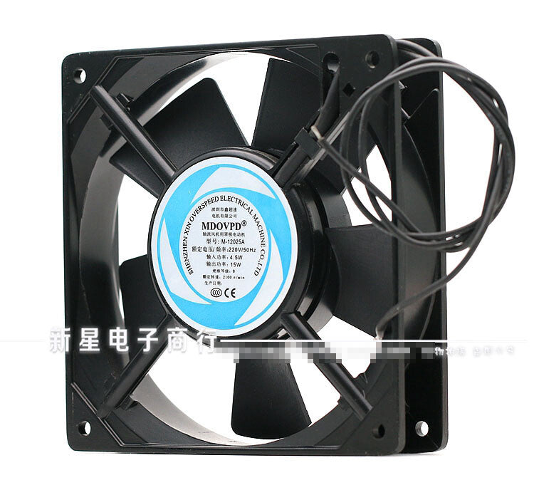 1pcs  Mdovpd M-12025A 12025 220V 15W axial flow cabinet fan