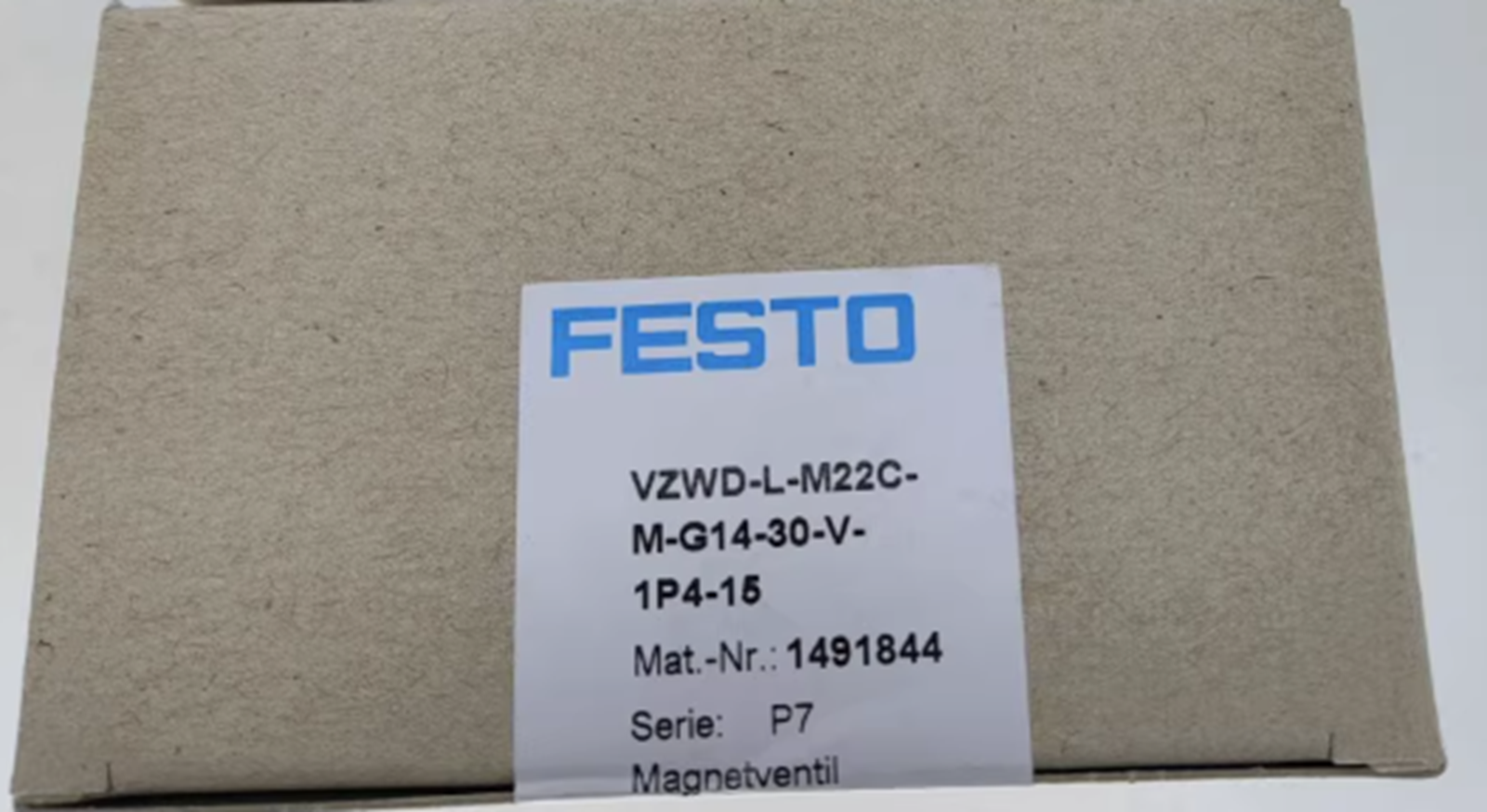 new  Festo   ones Valve VZWD-L-M22C-M-G14-30-V-1P4-15 1491844