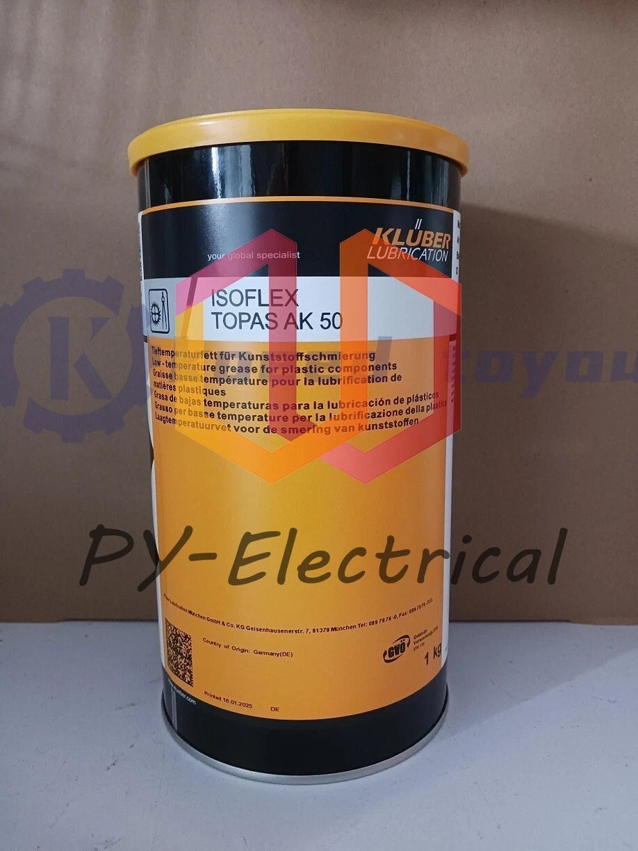 1PC KLUBER ISOFLEX TOPAS AK 50 Grease 1Kg (2.2 LB) AK50 free shipping
