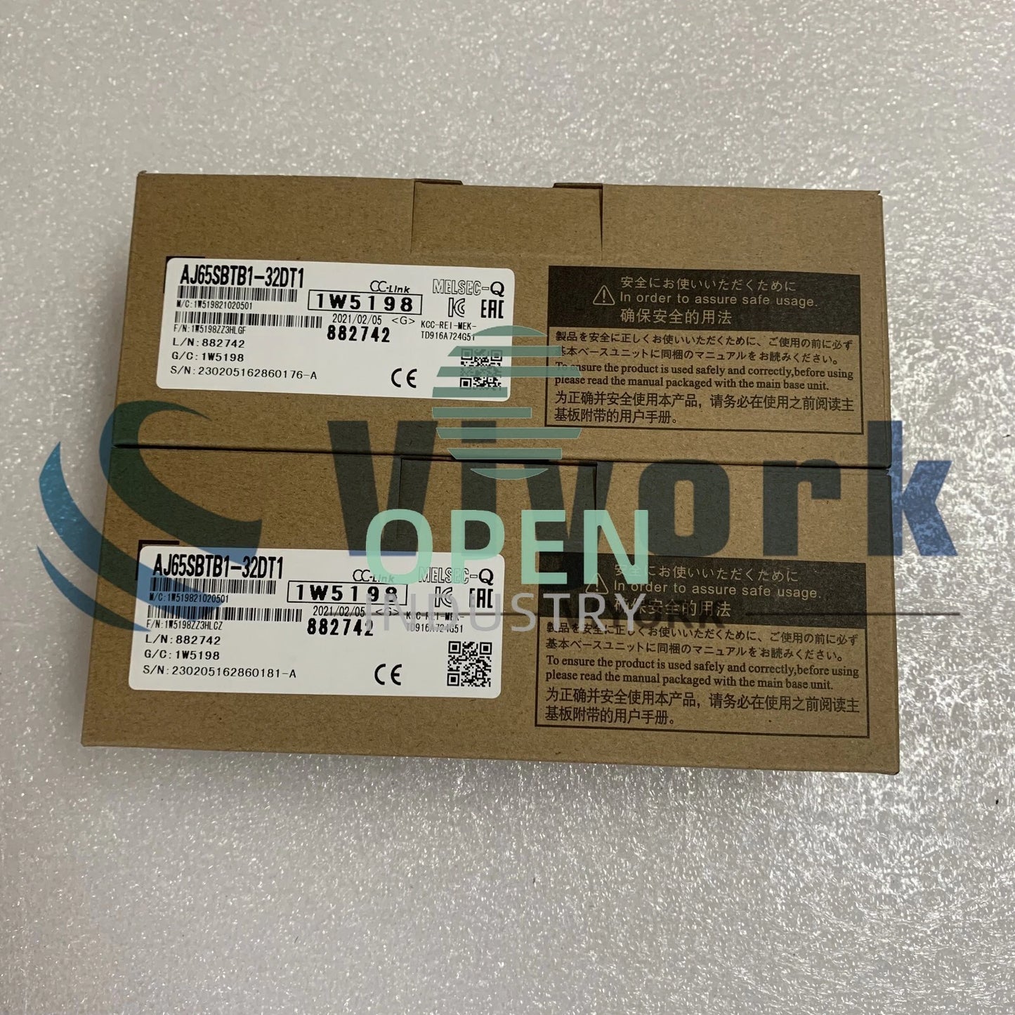 1PCS Mitsubishi AJ65SBTB1-32DT1 INPUT/OUTPUT MODULE 16 DC