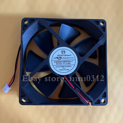 PELKO Motors  C9225X12BPCB1-7 12V 0.35A 9025 2 wire cooling fan