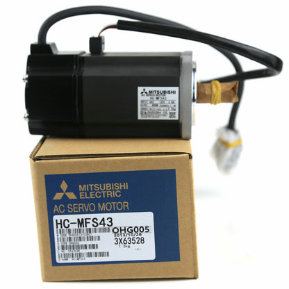 Mitsubishi HC-MFS43 Servo Motor | High Performance Servo Motor with 43HP | Industrial Use - MITSUBISHI