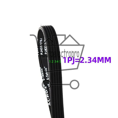 1PCS PJ1054/415J Rubber Multi Groove Belt Wedge Belt 415J PJ1054 Treadmill Belt~