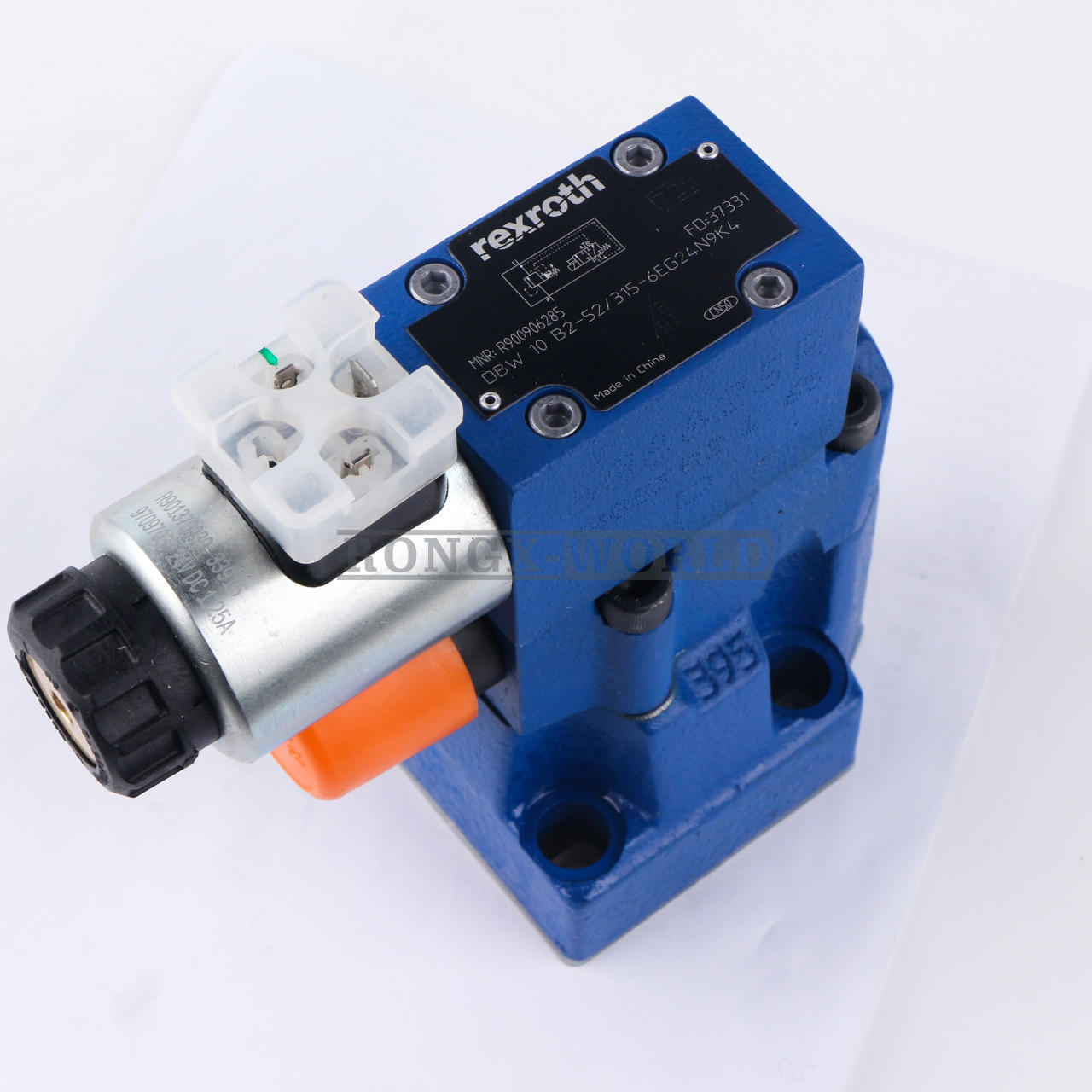 Rexroth Relief Valve DBW10B2-5X/315-6EG24N9K4 | High-Pressure Safety Valve | Rexroth DBW10B2-5X/315-6EG24N9K4 | Relief Valve for Industrial Applications - REXROTH