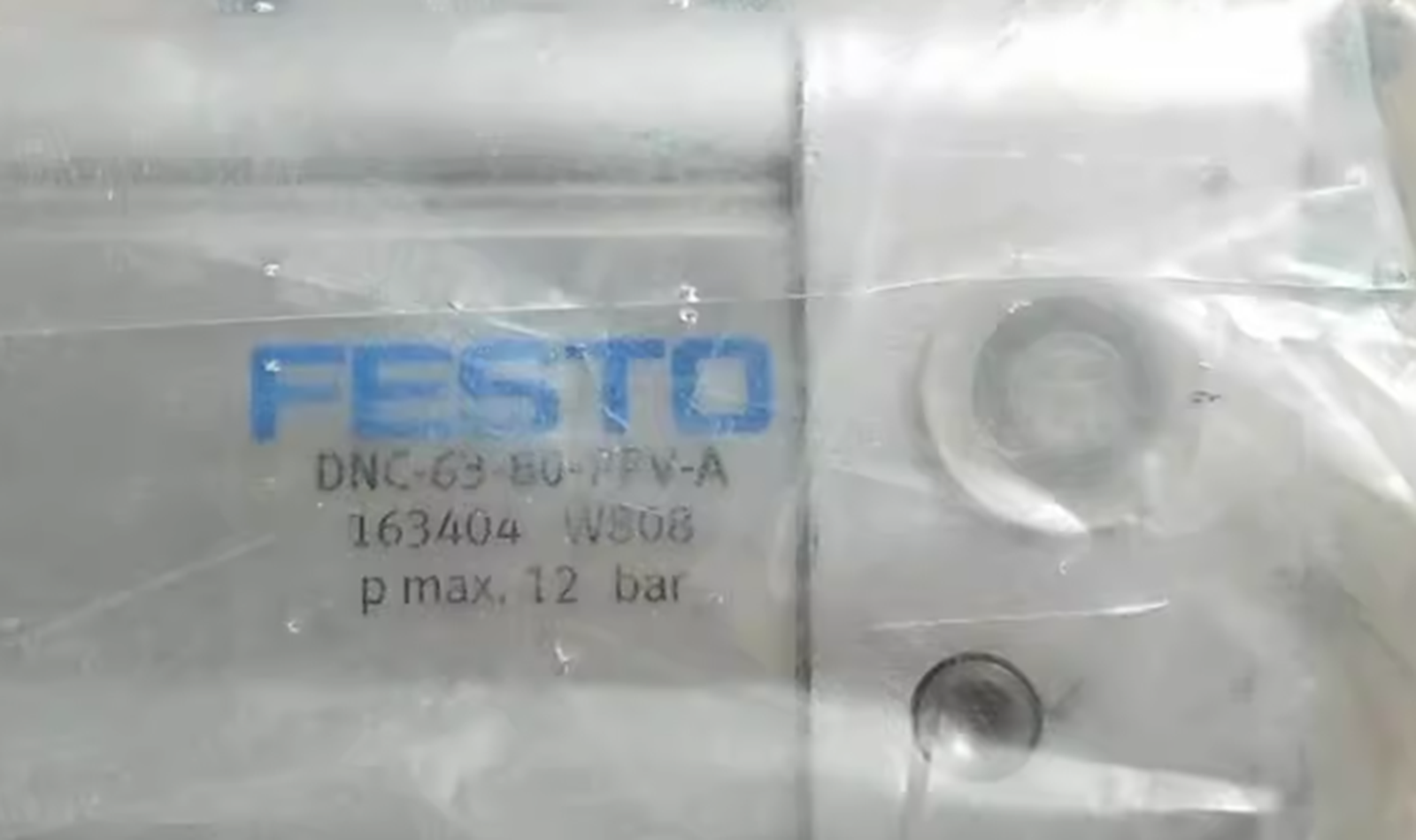 FESTO DNC-63-80-PPV-A 163404 Double Acting Standard Cylinder FESTO