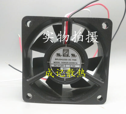 1pcs  ORION FAN OD6025-24HB01A DC24V 0.15A 60x25mm cooling fan