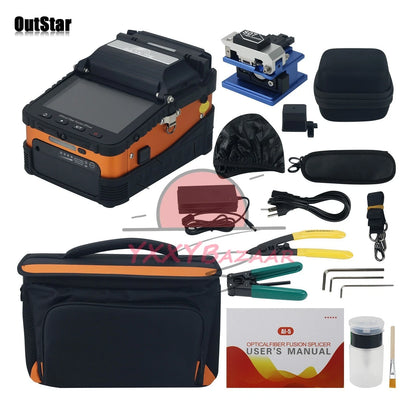AI-5 Signalfire Optical Fiber Fusion Splicer 5" TFT Screen for Trunk Line/ FTTH