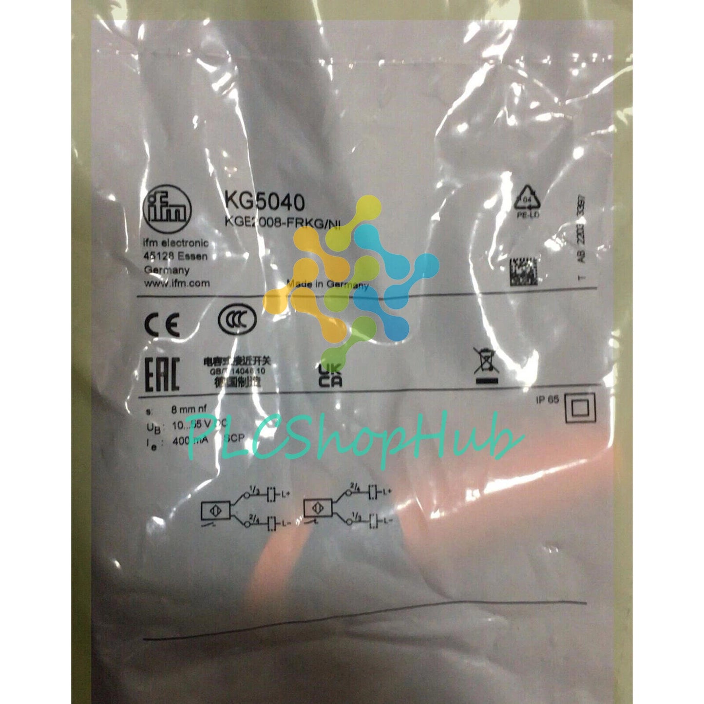 1PCS IFM KG5040 Proximity Switch